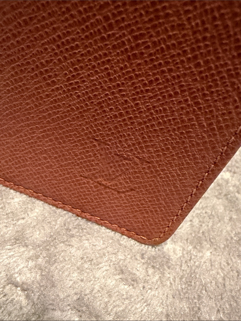 Vintage Louis Vuitton tiaga leather card holder